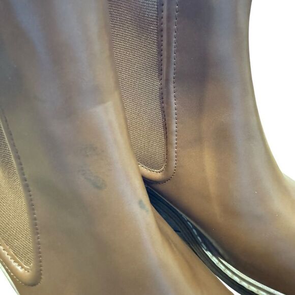 Revolve STEVEN by Steve Madden Cabell Chelsea Bootie Leather Ankle Boots NWOT - Picture 9 of 11